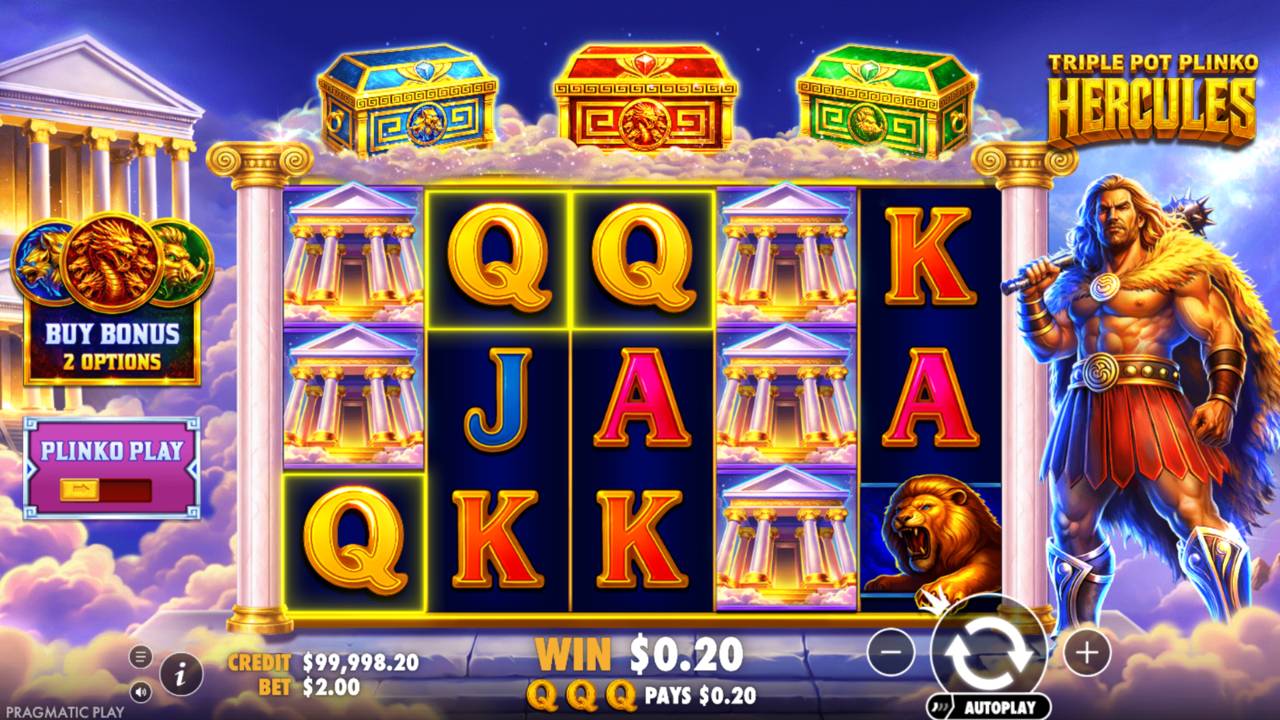 Triple Pot Plinko Hercules (Pragmatic Play) Image 2